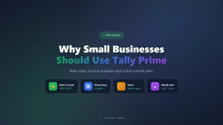 Why Small Businesses in Bangladesh Should Use Tally Prime