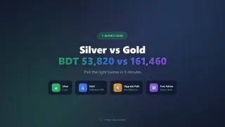Tally Prime Silver vs Gold: Which License Does Your Business Need?